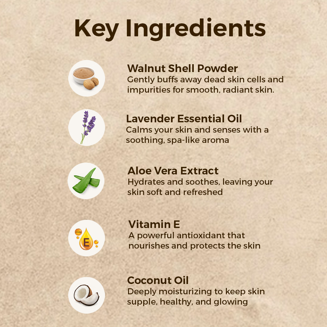 Vadira Lavender Luxe Body Scrub